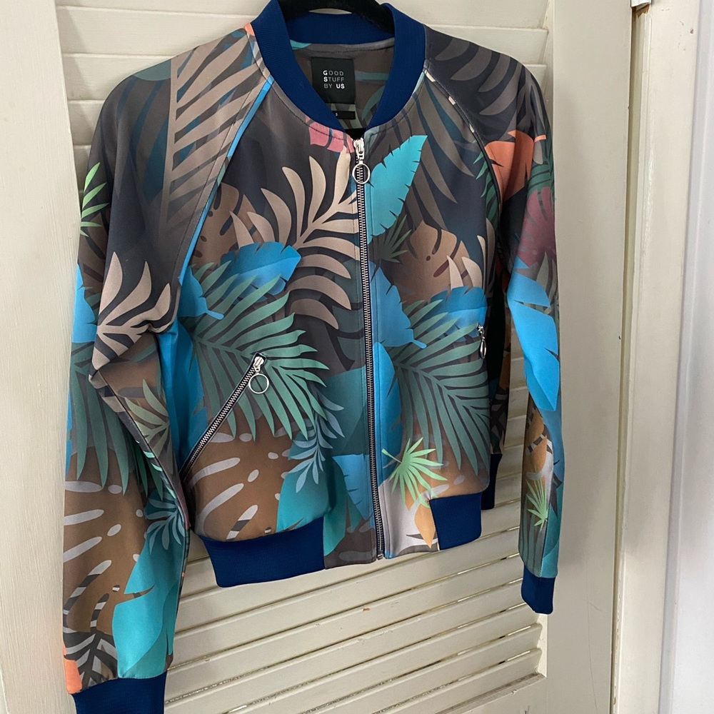 GSUS S Bomber Jacket wild Rainforest pattern